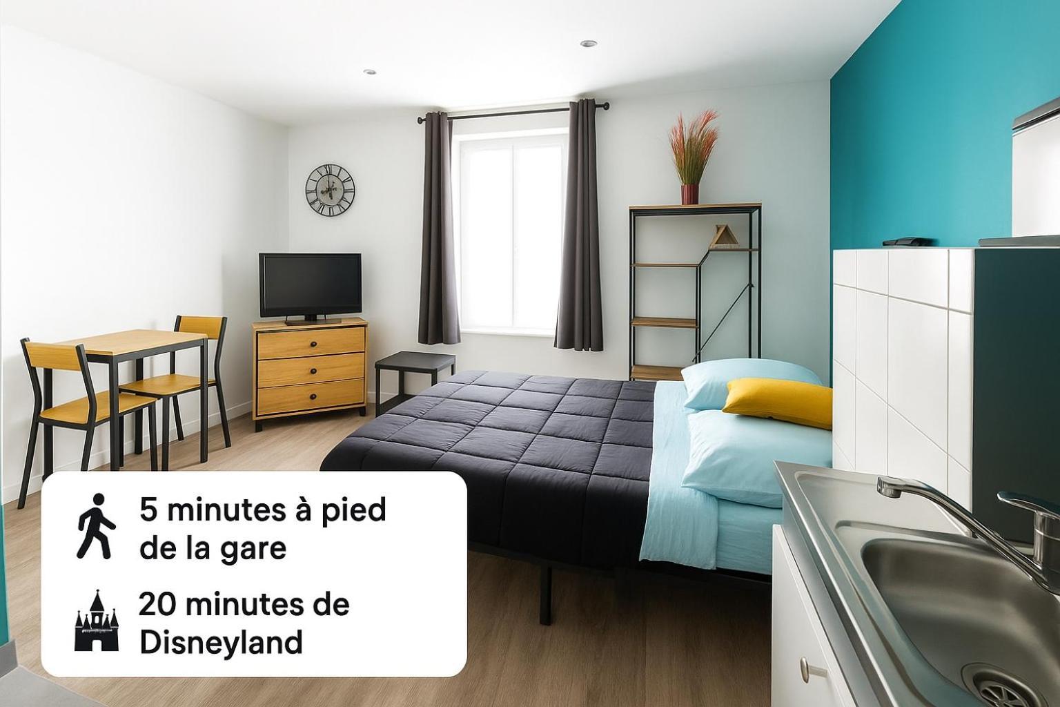 Appartement Cerf1-Centre Ville Meaux-Gare-Disney ภายนอก รูปภาพ